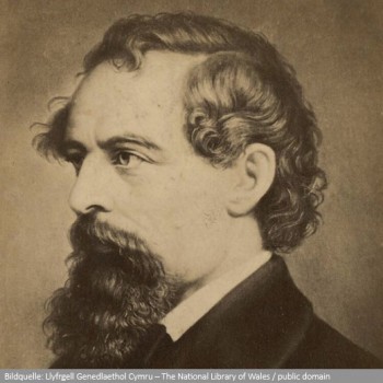 Charles Dickens (Bild: Llyfrgell Genedlaethol Cymru – The National Library of Wales)