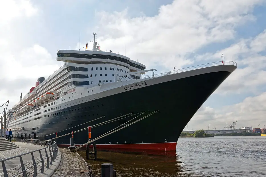 Queen Mary 2 in Hamburg (Archivbild)