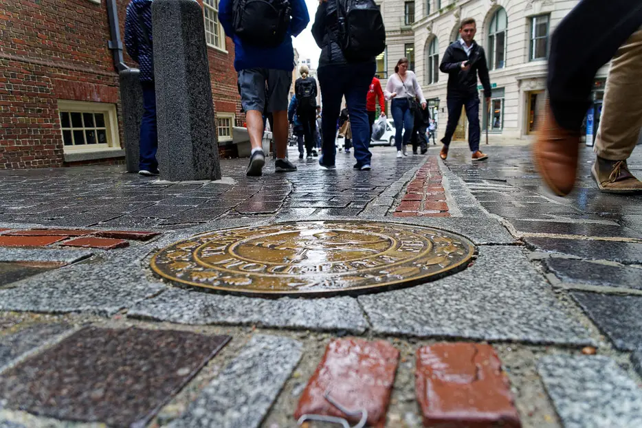 The Freedom Trail in Boston