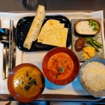 Bento-Box mit Lamm Curry Masala