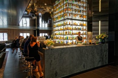 Whiskey-Bar in der Lobby Lounge