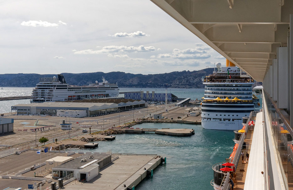 Marseille: MSC, Costa, Carnival