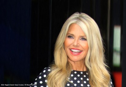 Christie Brinkley (Bild: Regent Seven Seas Cruises / © Bauer-Griffith)