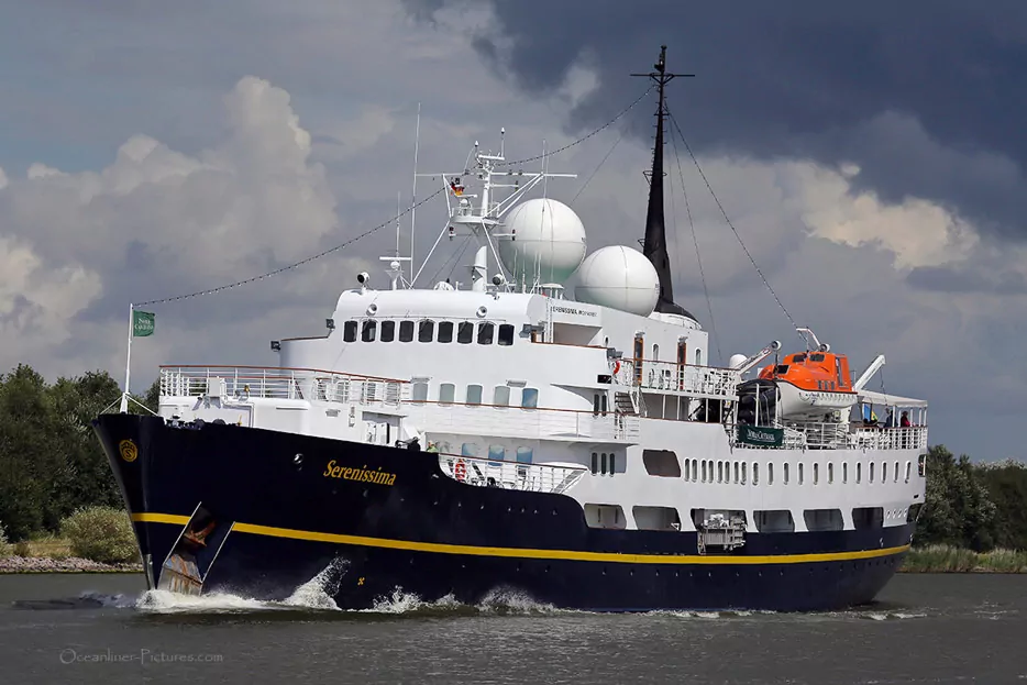 Serenissima 2018 im Nord-Ostseekanal (Bild: Oliver Asmussen, oceanliner-pictures.com) 