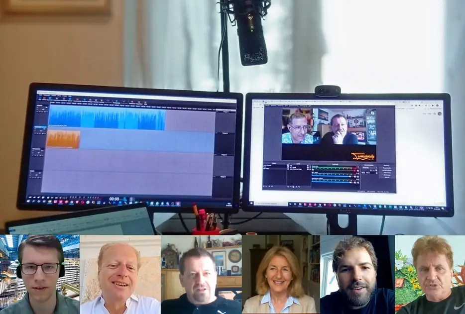 Skype-Gespräche zur Coronakrise in der Kreuzfahrt