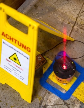 Laser-Lot (Bild: Michael Wessels / Meyer Werft)