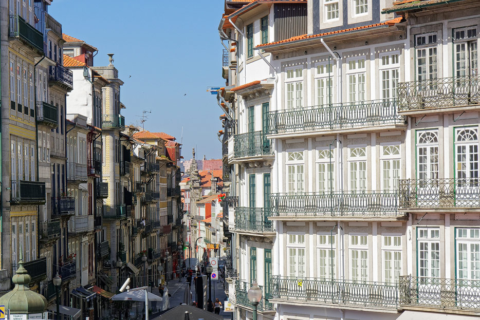 in den Altstadt-Gassen von Porto
