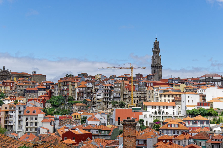Porto und der Torre dos Clérigos