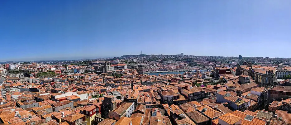 Blick vom Torre dos Clérigos