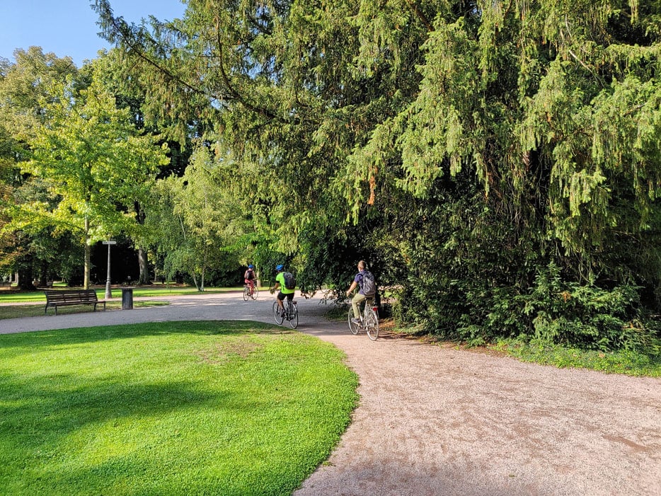 mit dem Fahrrad durch Straßburg