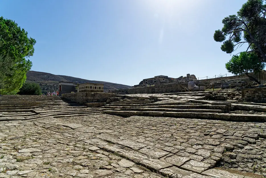 Theaterplatz von Knossos