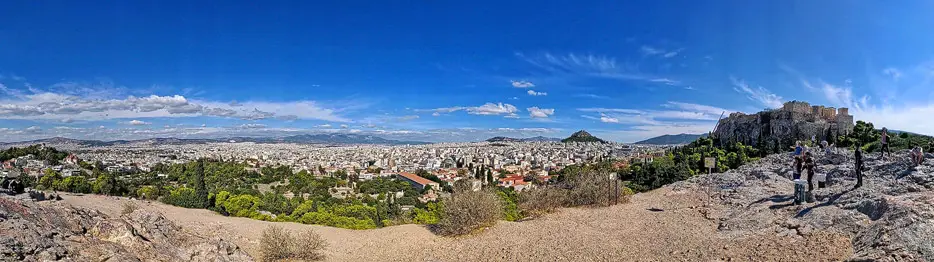 Akropolis und Athen