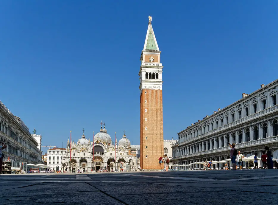 Markusplatz, Venedig - nahezu ohne Touristen
