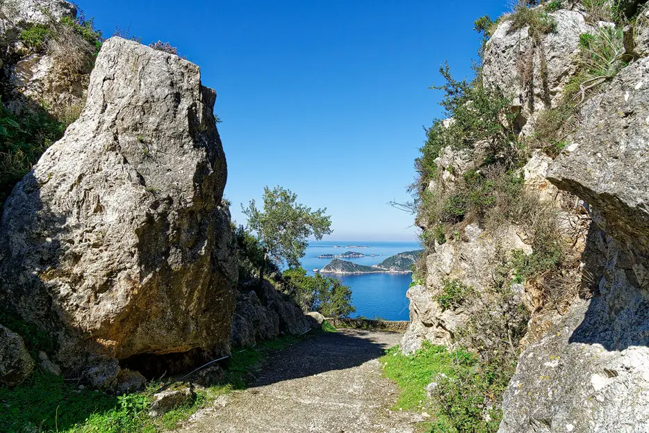 Wanderung auf Korfu