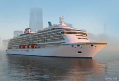 Rendering des Neubaus für NYK Cruises (Bild: Meyer Werft)