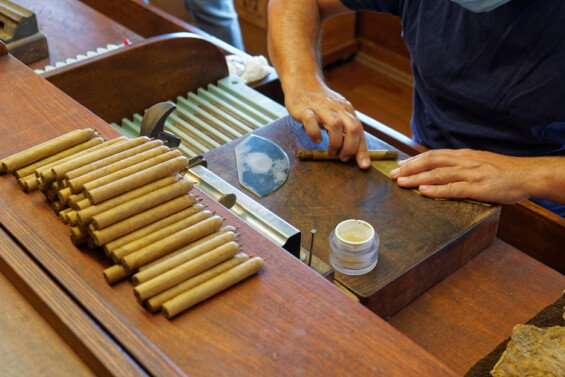 bei der Zigarren-Manufaktur von Julio