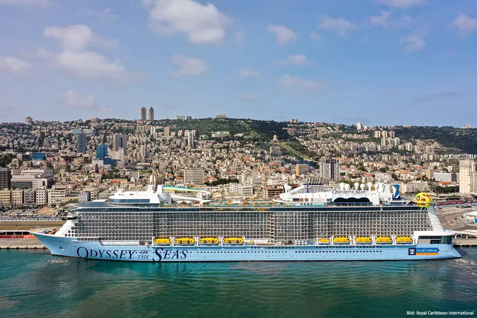 Odyssey of the Seas in Haifa, Israel (Bild: Royal Caribbean International)