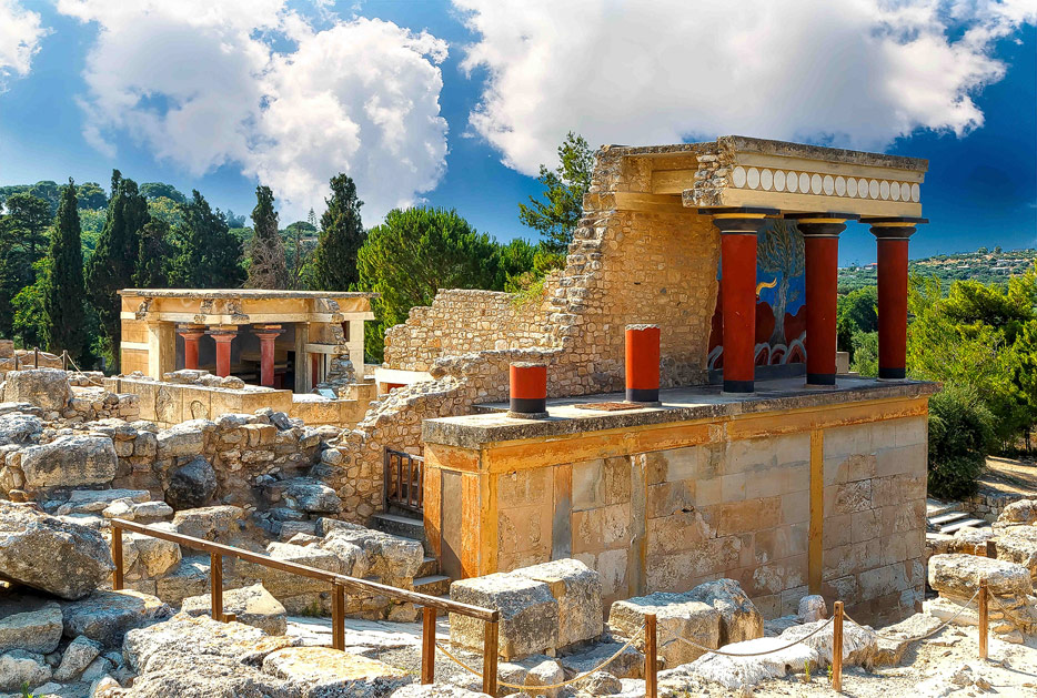 Palast von Knossos, Kreta (Bild: Aviation & Tourism International)
