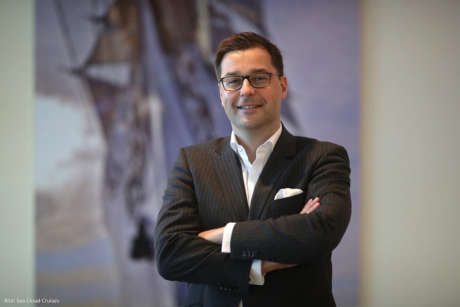 Sea-Cloud-Geschäftsführer Daniel Schäfer (Bild: Sea Cloud Cruises)