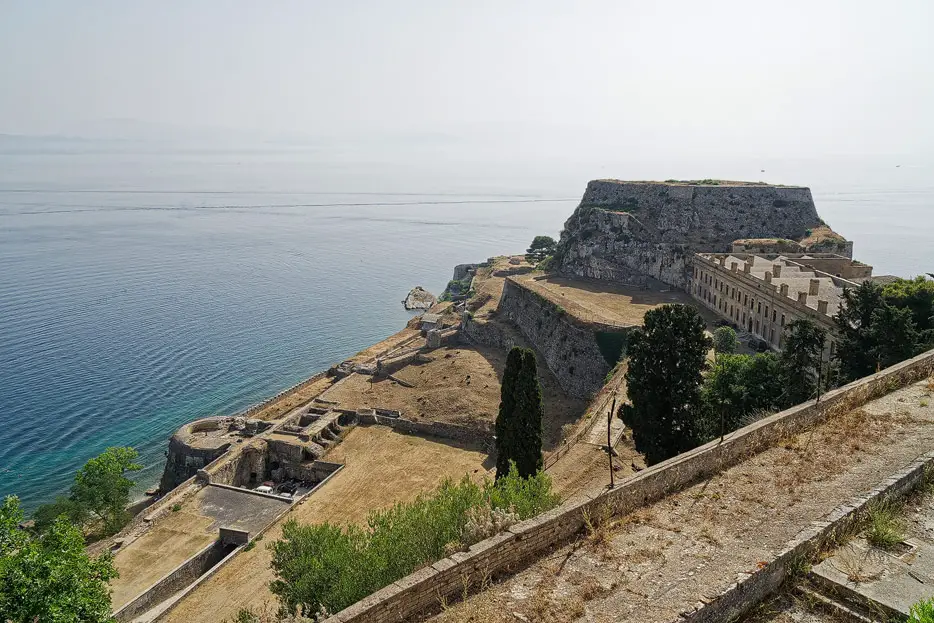 alte, venezianische Festung von Korfu-Stadt