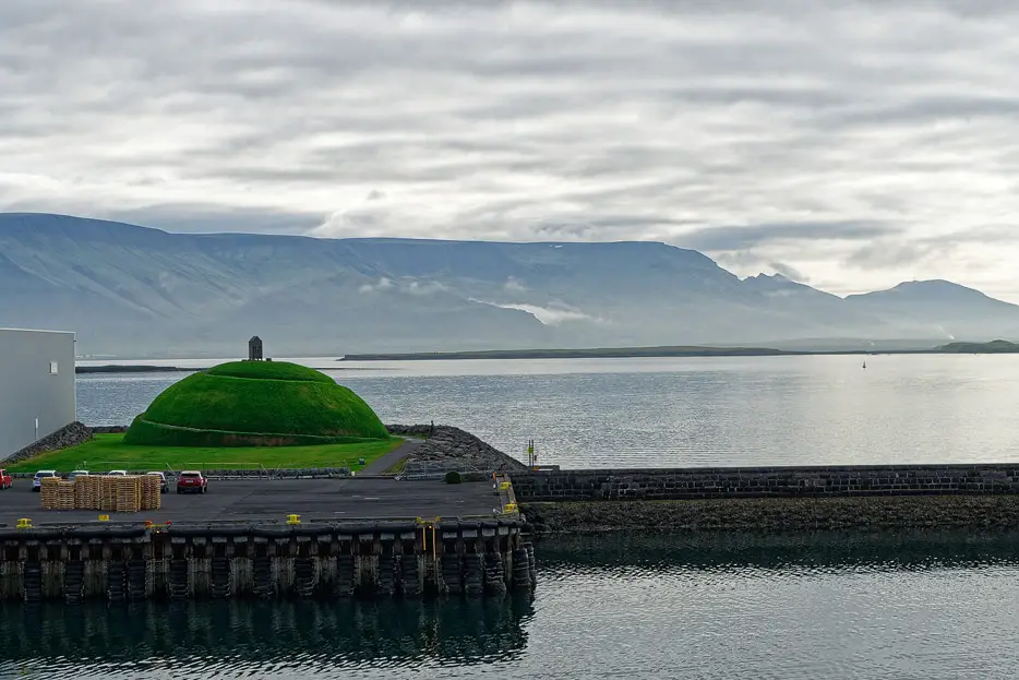 Einfahrt nach Reykjavik