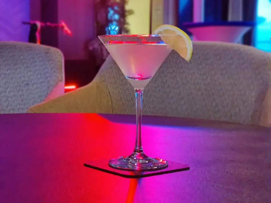 ein Cocktail am Abend (Lemondrop Martini)