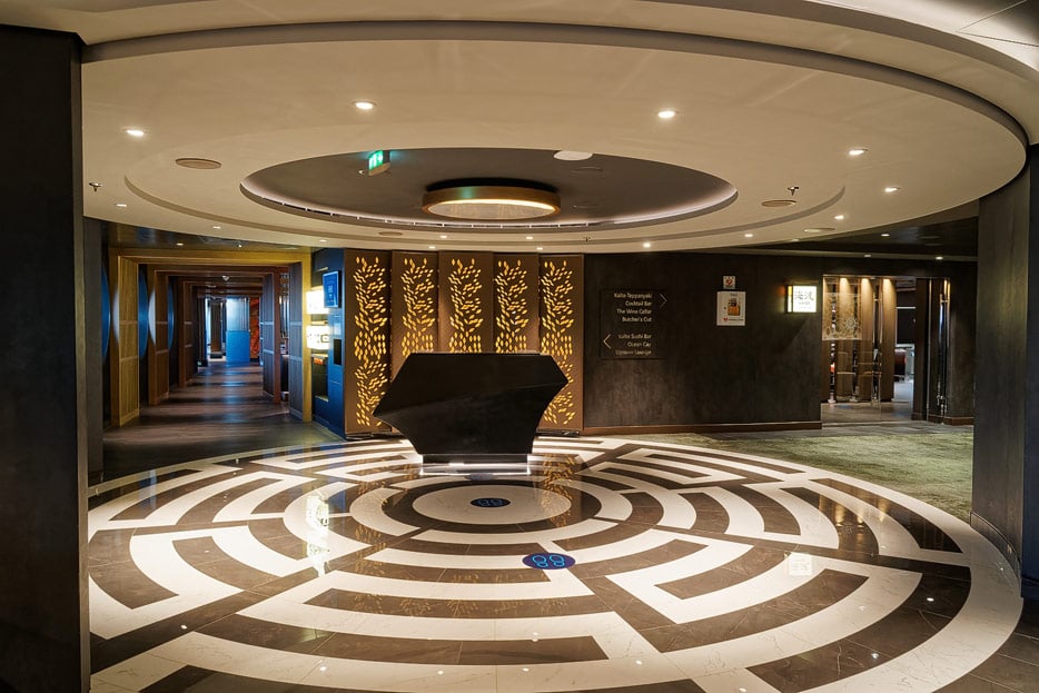 Chef's Court, Empfangsbereich Spezialitätenrestaurants