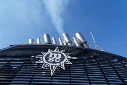Schornstein MSC Seashore