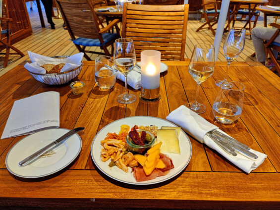 Vorspeisen vom Lido-Buffet