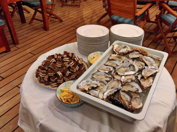 Austern zur Cocktailstunde