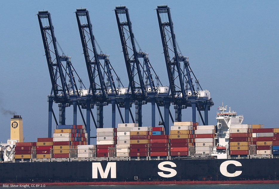 MSC, Container (Bild: Steve Knight)