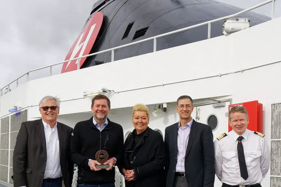 VDRJ Ehrenpreis 2022 für Daniel Skjeldam, Hurtigruten Group