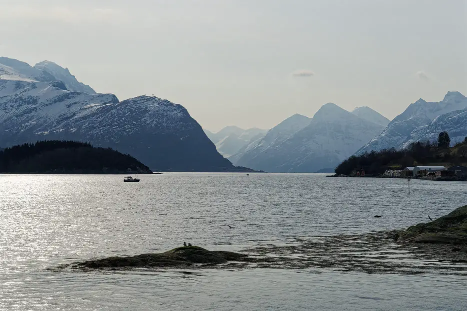 auf der Fahrt zum Geirangerfjord