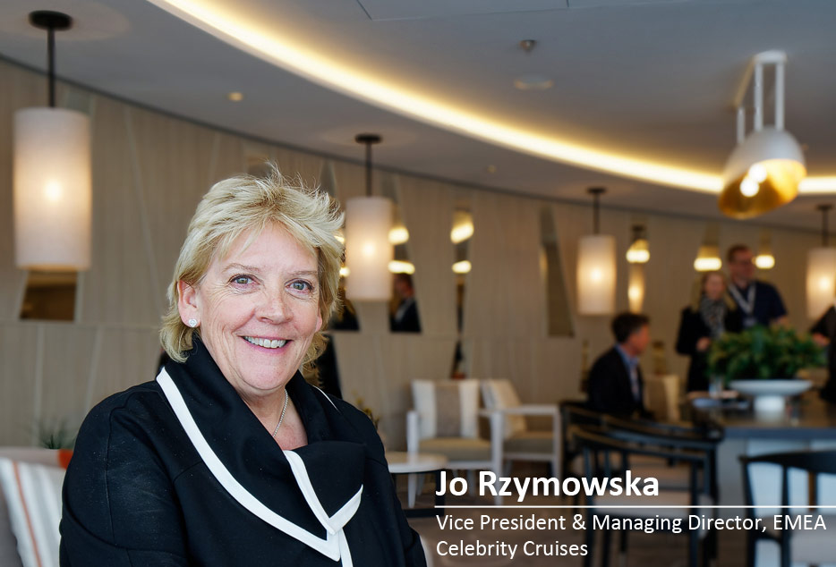 Jo Rzymowska, Vice President & Managing Director, EMEA, Celebrity Cruises