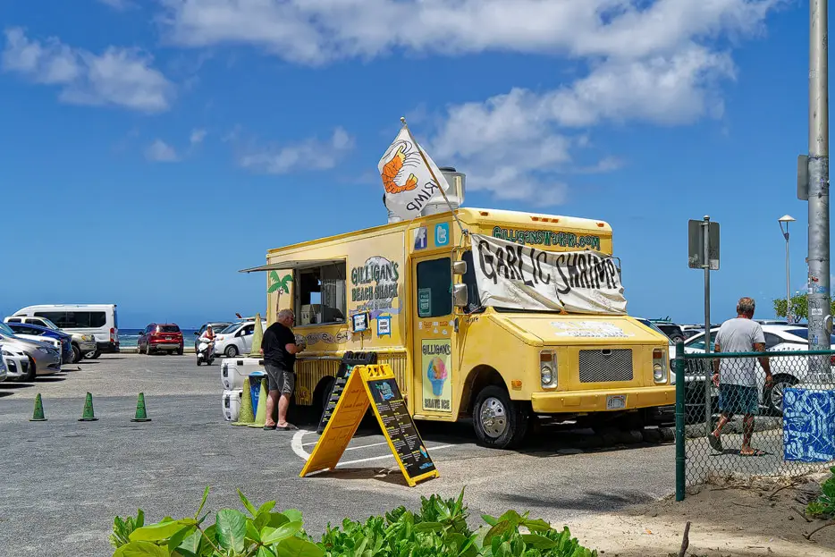 Food Truck in Waikiki Beach