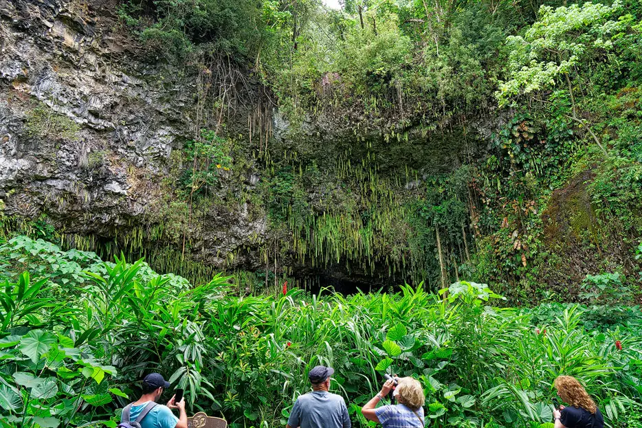 Fern Grotto, Wailua Valley