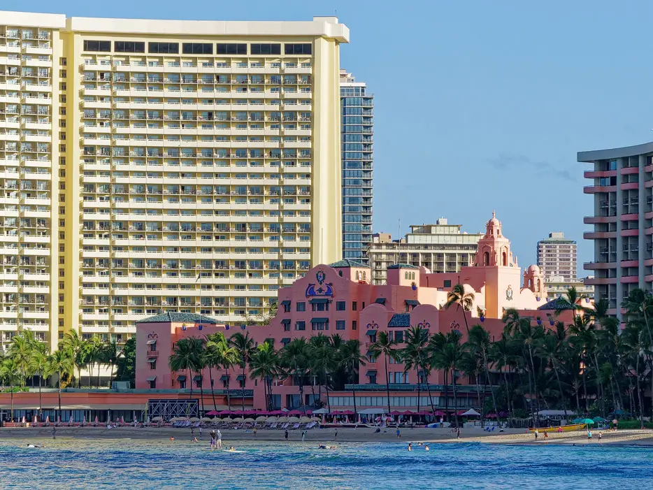 Royal Hawaiian Hotel, "The Pink Palace"
