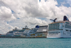 Kreuzfahrtschiffe in Nassau, Bahamas