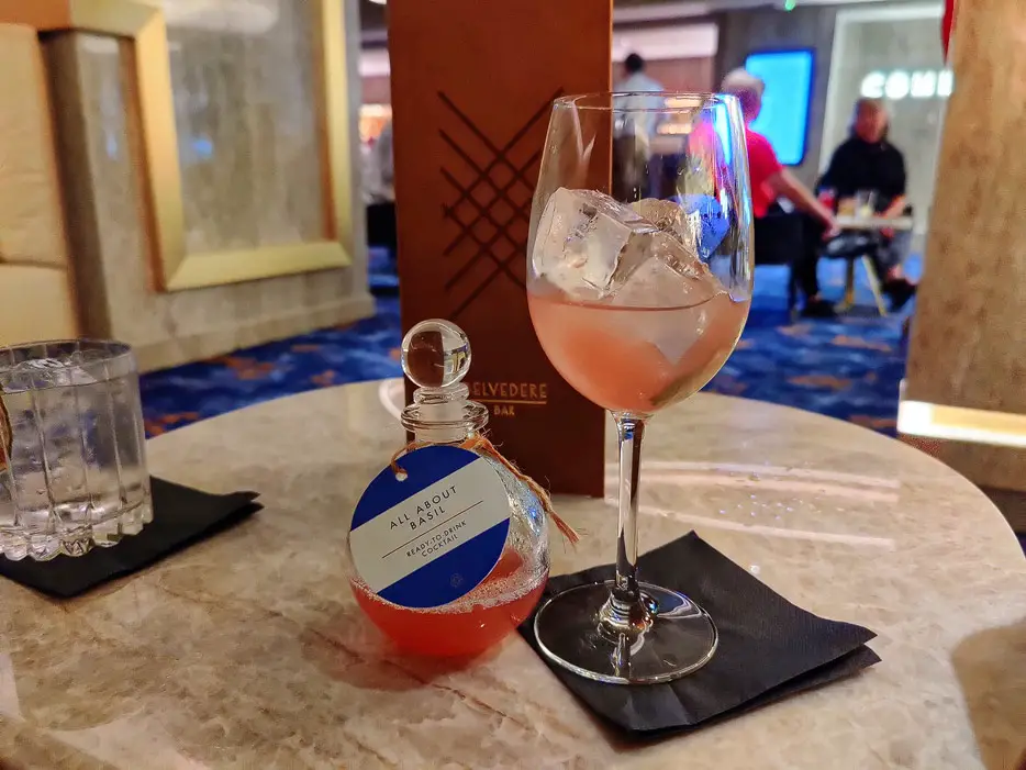 Belvedere Bar, Bottled Cocktail