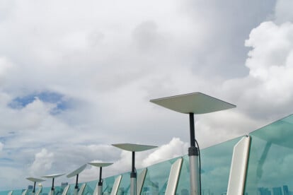 Starlink-Installation auf der Freedom of the Seas