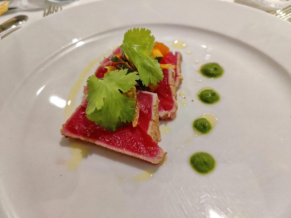 Seared Spice Crusted Tuna