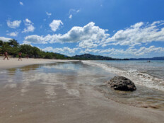 Strand-Tage am Flamingo Beach und auf der Isla Tortuga in Costa Rica