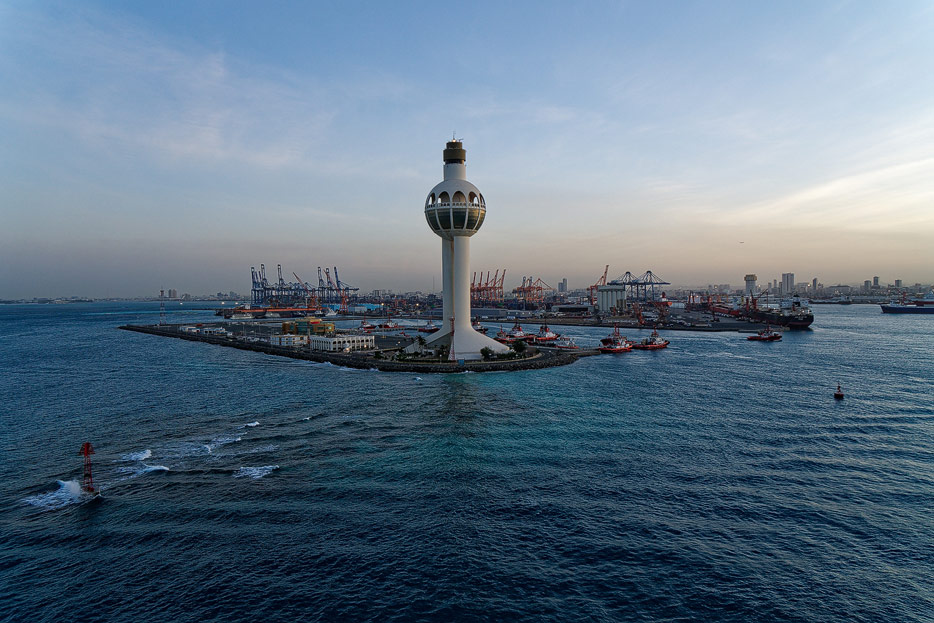 Hafeneinfahrt Jeddah