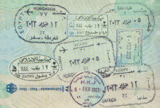 Reisepass, Stempel, Saudi-Arabien, Jordanien, Ägypten