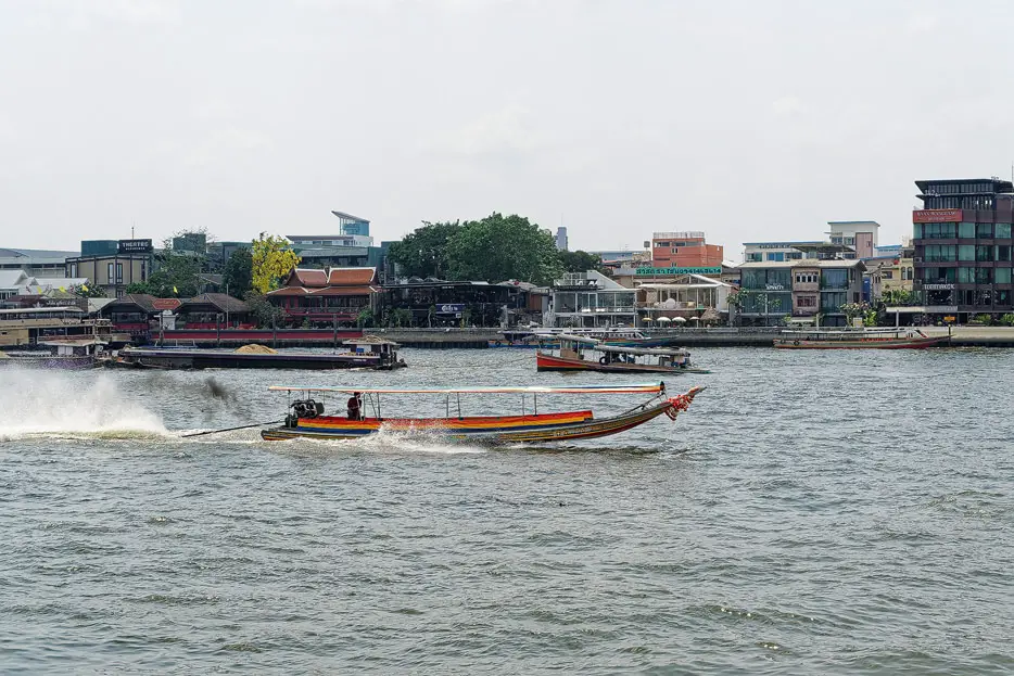 Bootsfahrt am Chao Phraya