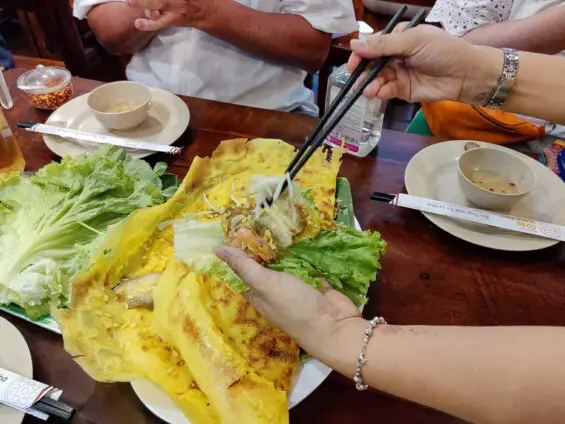 vietnamesische Pfannkuchen