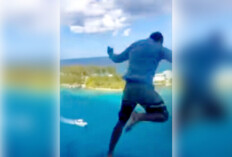 Jump from Cruise Ship
