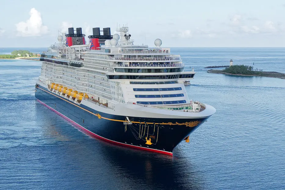 Das aktuell neueste Disney-Schiff ist die Disney Wish