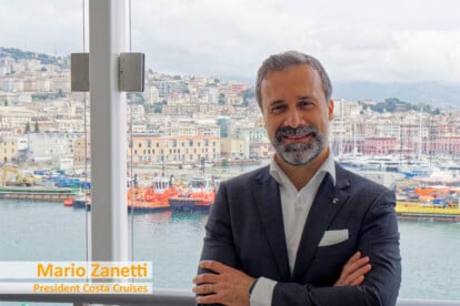 Mario Zanetti, President Costa Cruises