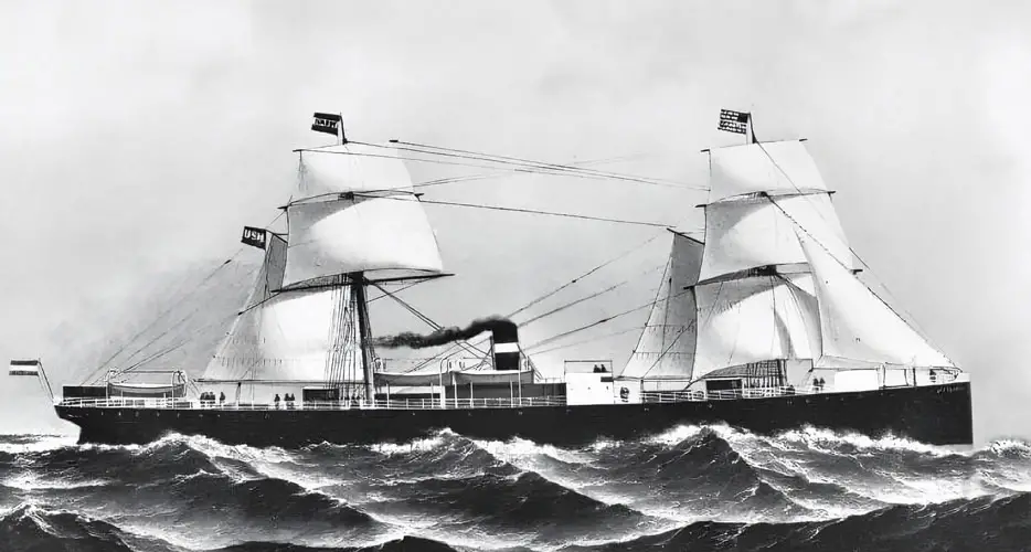 Holland America Lines erste Rotterdam von 1872